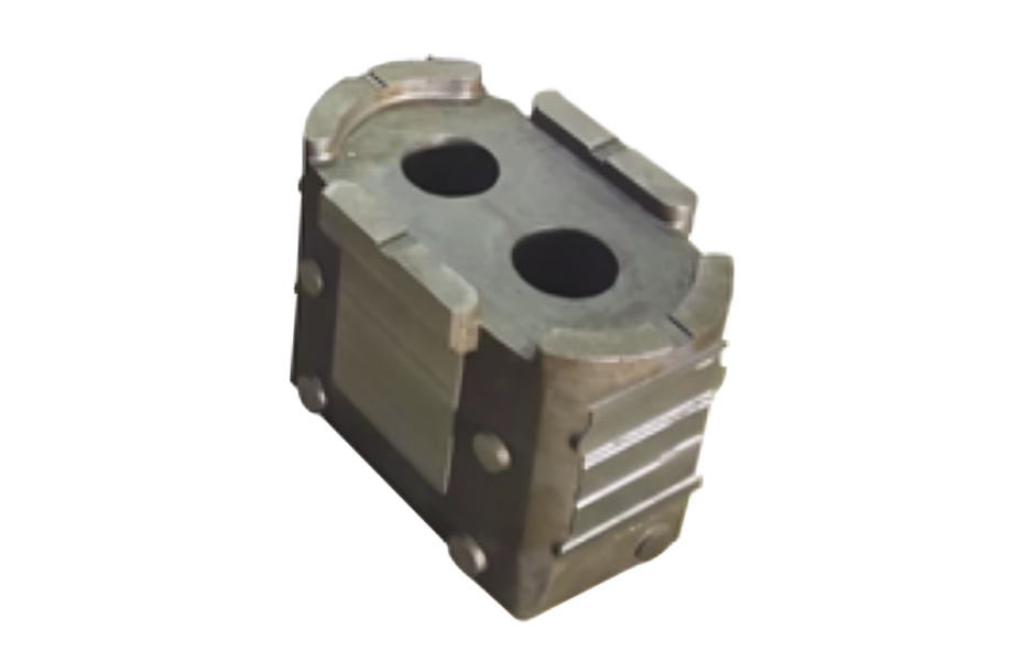 Mountain lake at sunrise